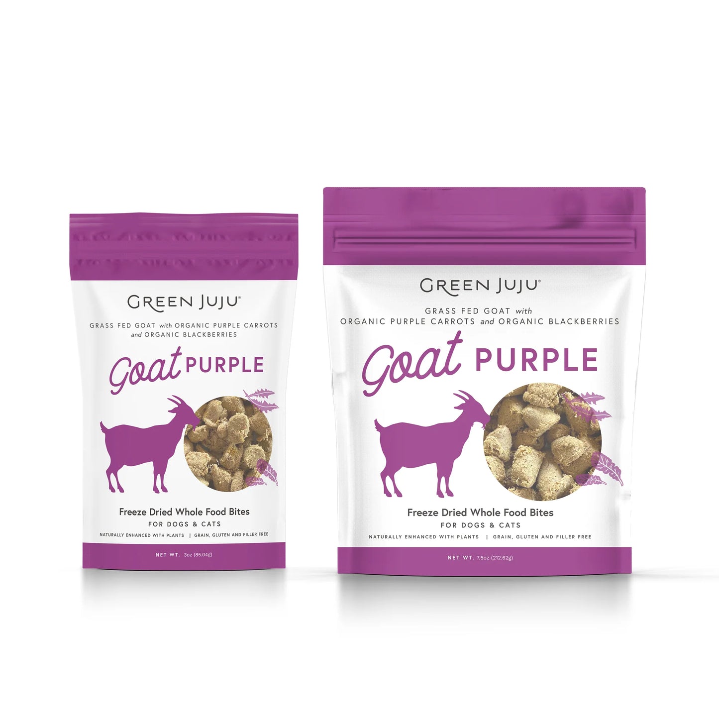 green juju WF bites Purple 85g goat..