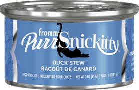 Fromm PURRSNICKITTY cat 3oz Stew duck