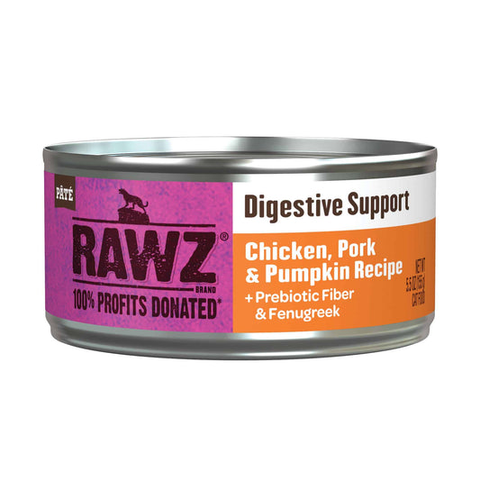 Rawz 5oz digestive chi/pork/pu pate cat