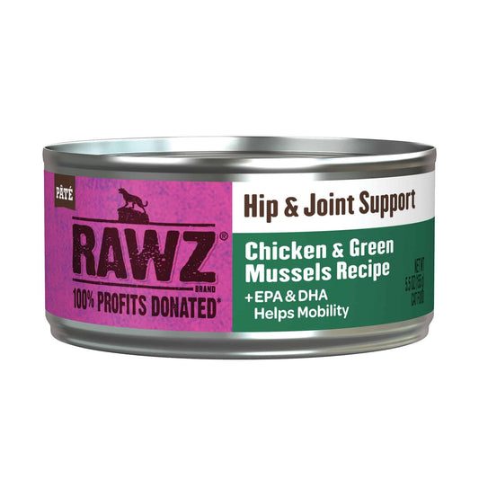 Rawz 5oz joint chick/mussels pate cat