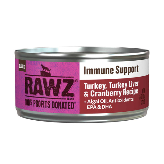 Rawz 5oz immune turkey pate cat