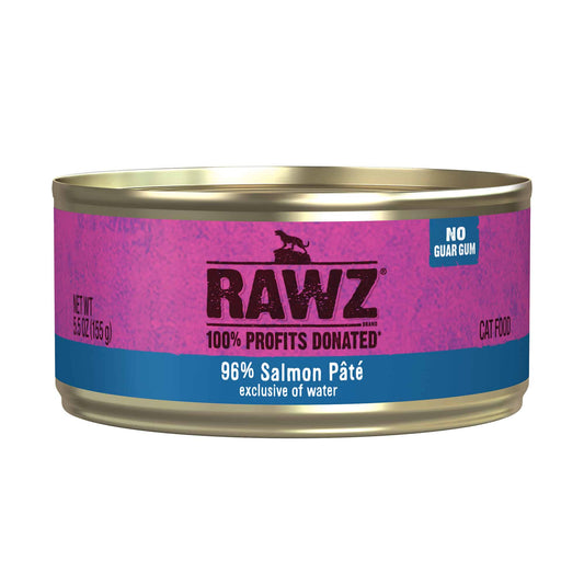 Rawz 5.5oz salmon  pate cat