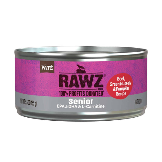 Rawz 5oz senior beef pate cat