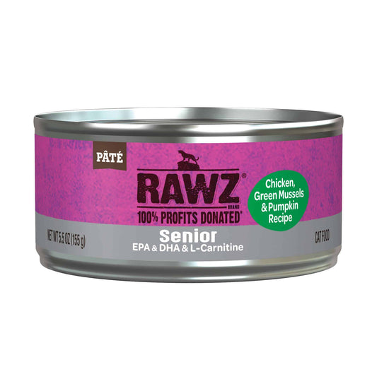 Rawz 5oz senior chicken pate cat