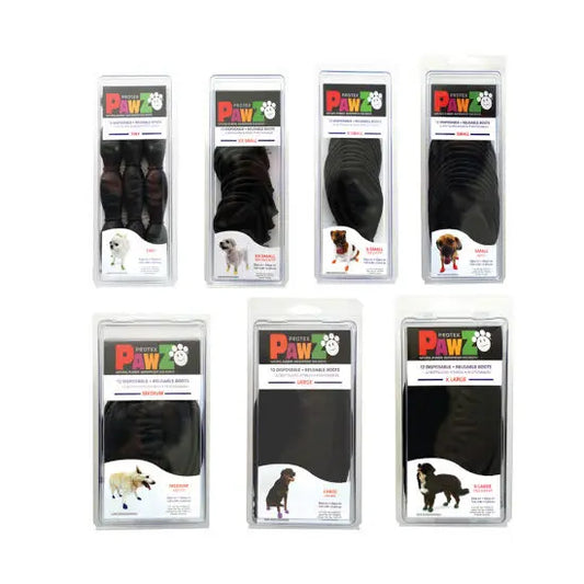 pawz boots xx small black