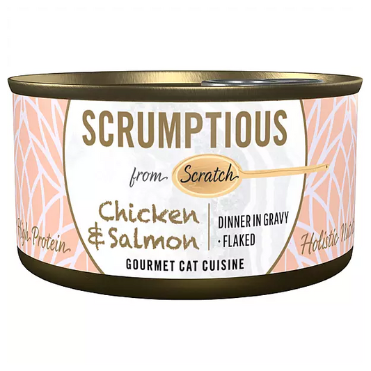 SCRM C chicken & salmon 2.8oz