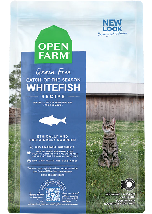open farm cat  2lb whitefish