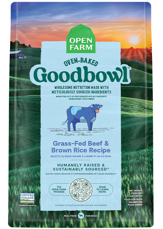 open farm 22lb GB beef/rice