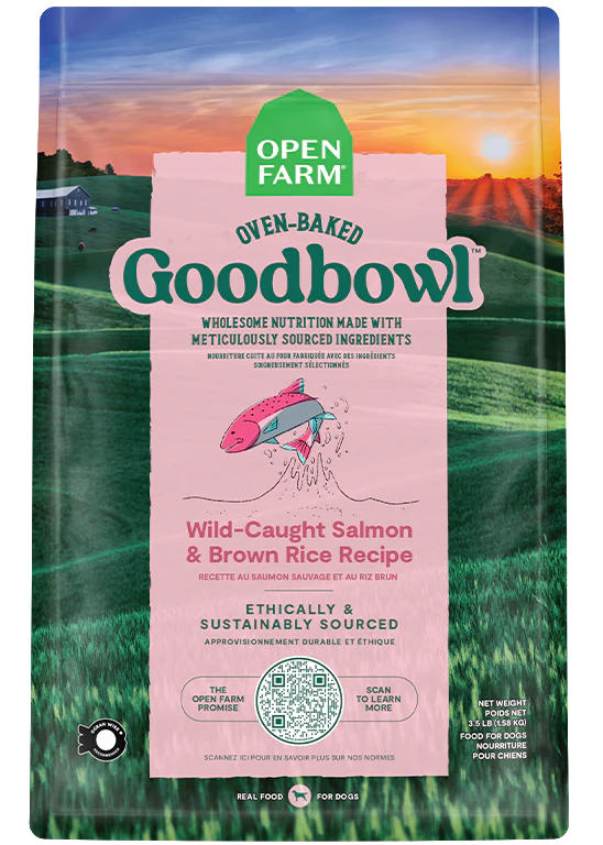 open farm 22lb GB salmon/rice