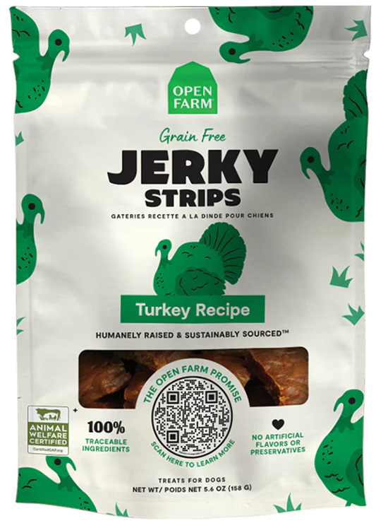 open farm treats turkey jerky
