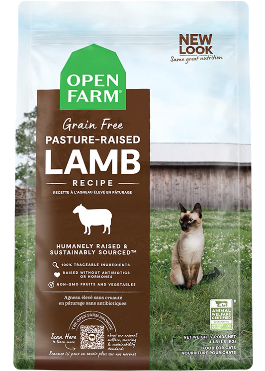 open farm cat  2lb lamb