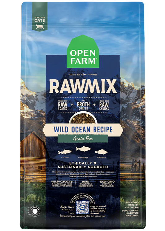 open farm 2.25lbs RawMix Ocean CAT Wild Ocean