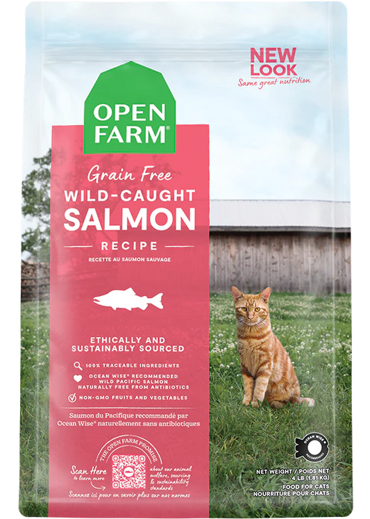open farm cat  2lb salmon