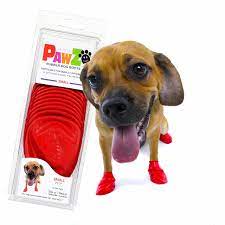 pawz boots small red
