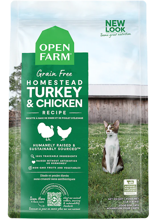 open farm cat  2lb turkey