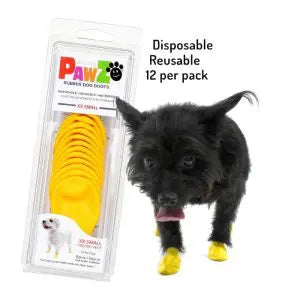 pawz boots xx small yellow