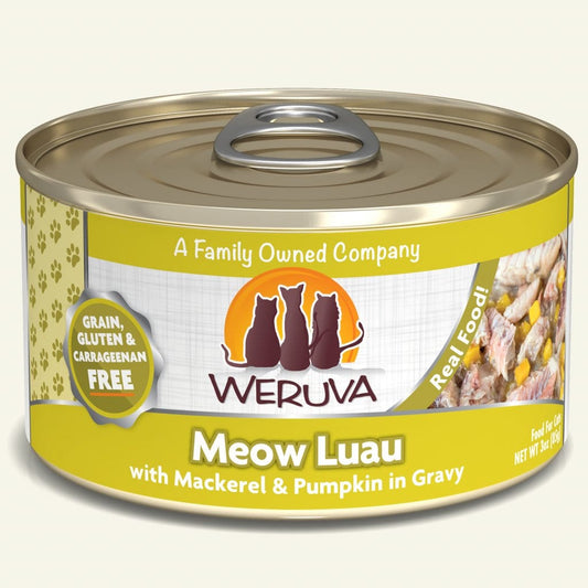 weruva cat 5.5 oz meow luau