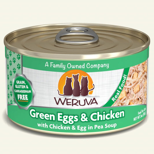 weruva cat 5.5oz Green eggs