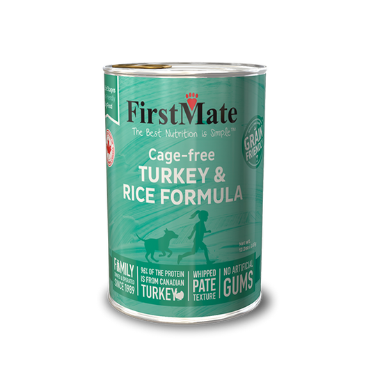 firstmate dog 13oz turkey & rice