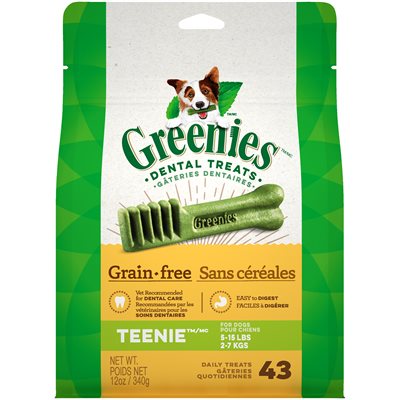 greenies 12 oz teenie G.F dog