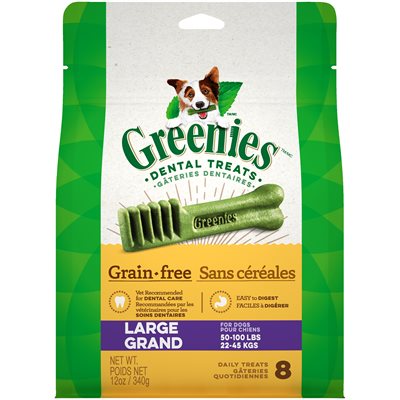 greenies 12 oz large G.F dog