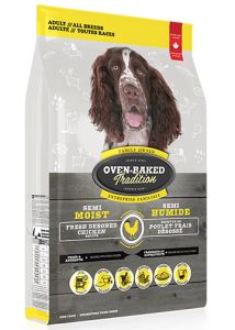 oven baked dog semi chicken