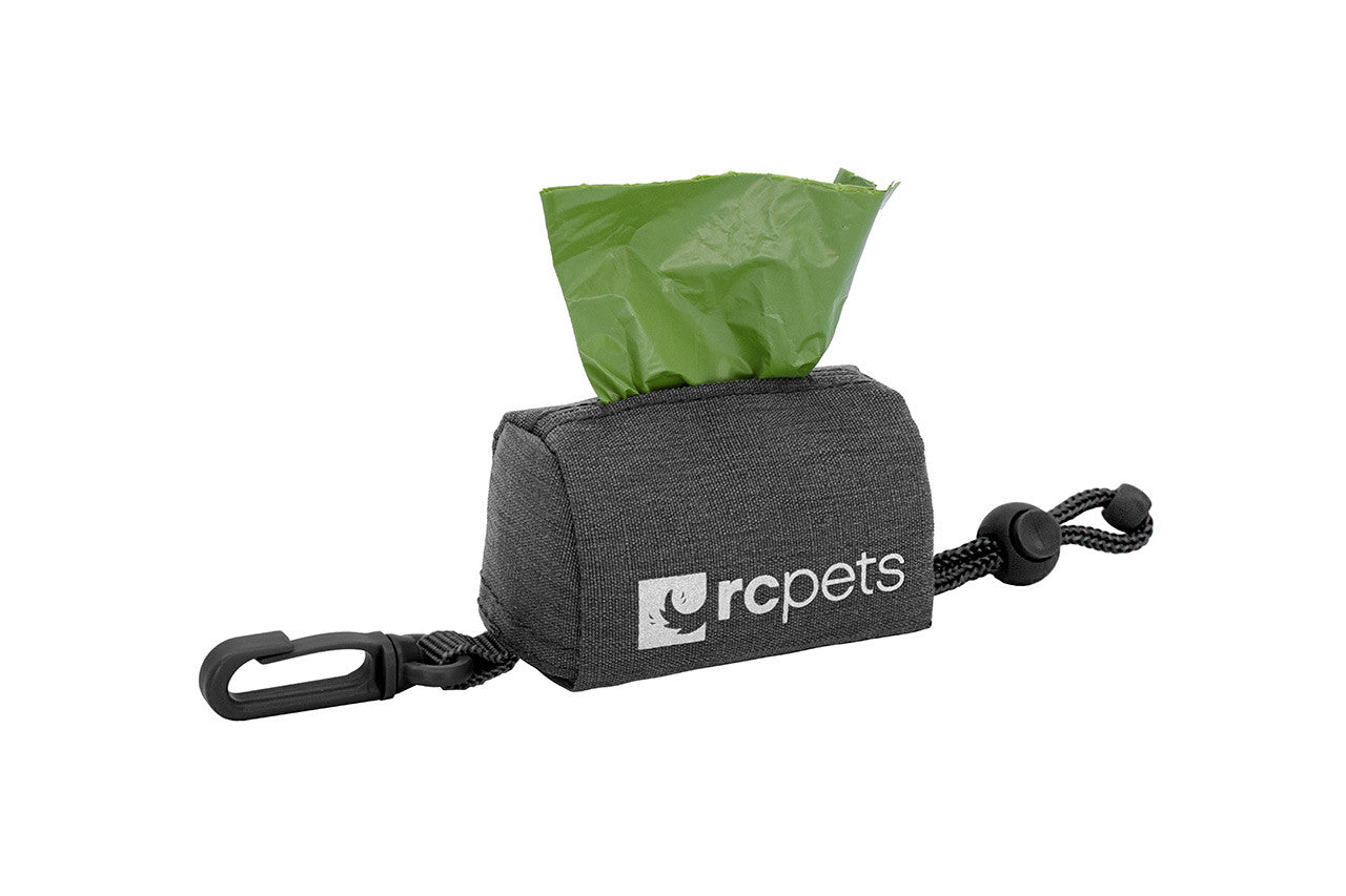 rc P.U.P bag black poop bag holder