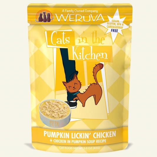 weruva CITK pouch pumpkin lick chicken & pumpkin