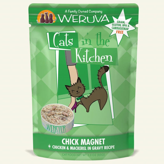 weruva CITK pouch chick magnet chicken & mackrel