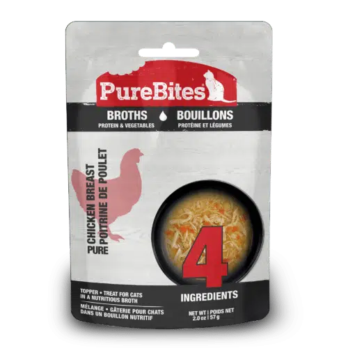 purebites cat broths chicken
