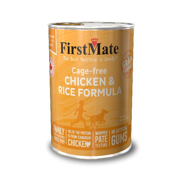 firstmate dog 12oz chicken & rice