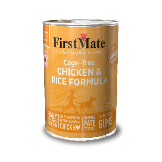 firstmate dog 12oz chicken & rice