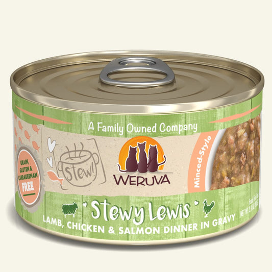 weruva cat 5.5oz stewy lewis discontued SALE TO CLEAR