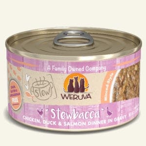 weruva cat 5.5oz stewbacca discontued SALE TO CLEAR