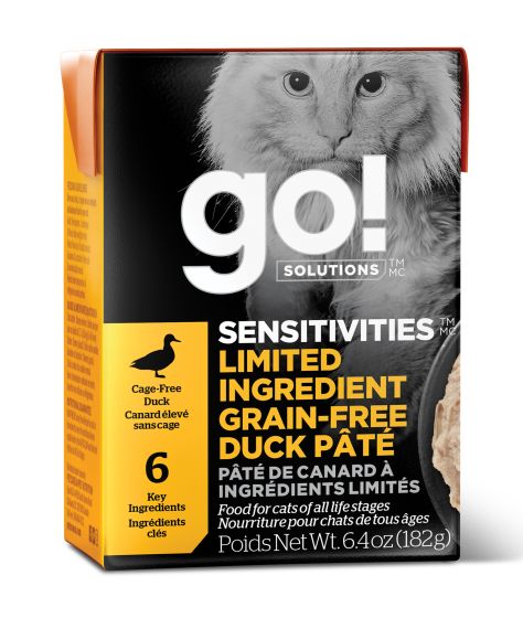 Go Cat 6oz duck pate wet