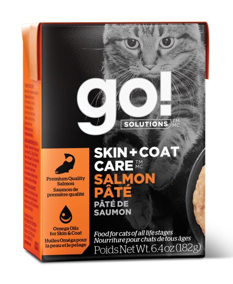 Go Cat 6oz salmon pate wet