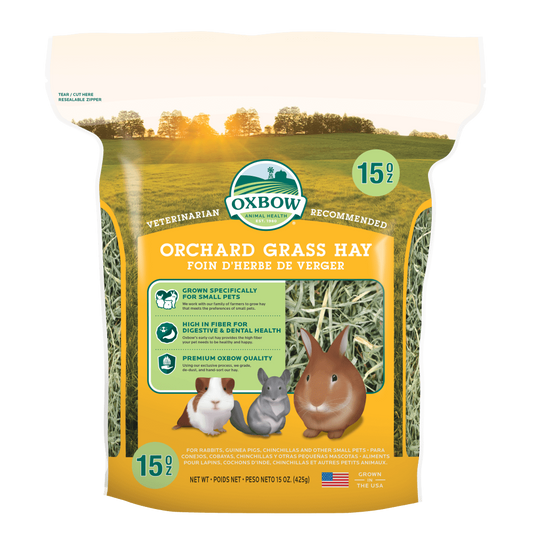 oxbow orchard grass hay 15 oz
