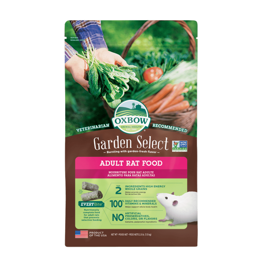 oxbow garden select rat 2.5lb