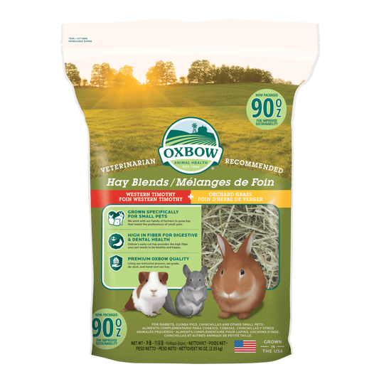 oxbow timothy/orchard hay 90oz