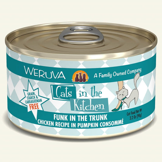 weruva CITK 6oz funk in the tr chicken & pumpkin