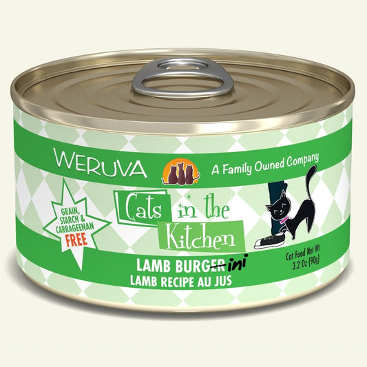 weruva CITK 6oz Lamb Burgini lamb
