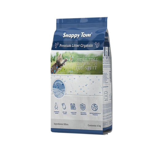 snappy tom litter 4 kg crystal