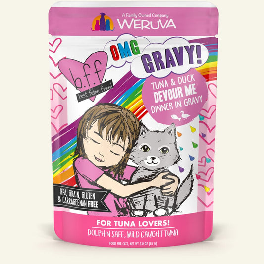 bff cat pouch devoir me tuna & duck