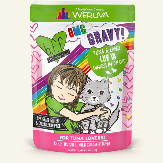 bff cat pouch luv ya tuna & lamb