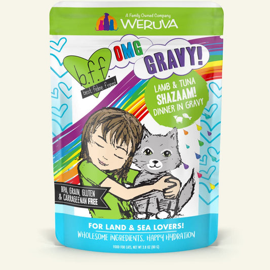 bff cat pouch shazaam! lamb & tuna