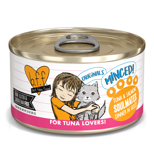 bff 10oz soul mate tuna & salmon minced gravy
