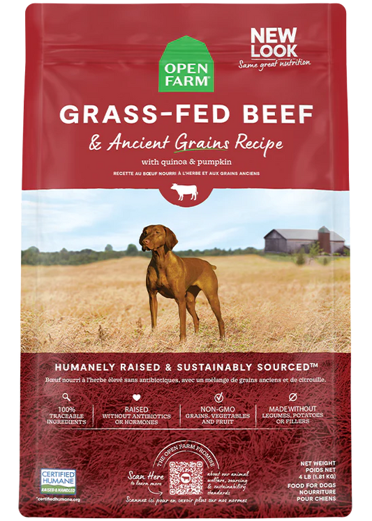 open farm 11lb grains beef
