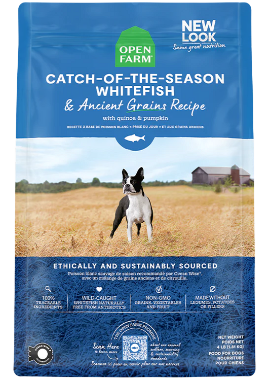 open farm 22lbs grains whitefi