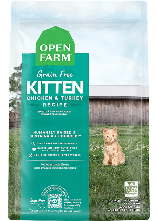 open farm 4lb kitten