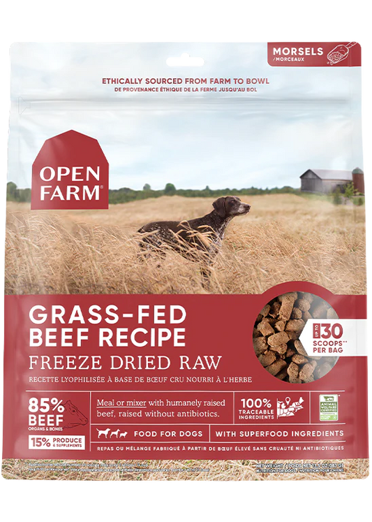 open farm FD Beef 13.5oz freeze dried